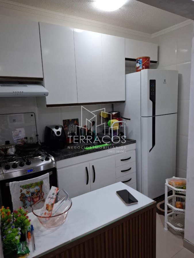 Sala de estar — apartamento de 2 quartos 48m² venda em Nova Cidade Jardim, Jundiaí SP R$ 340.000