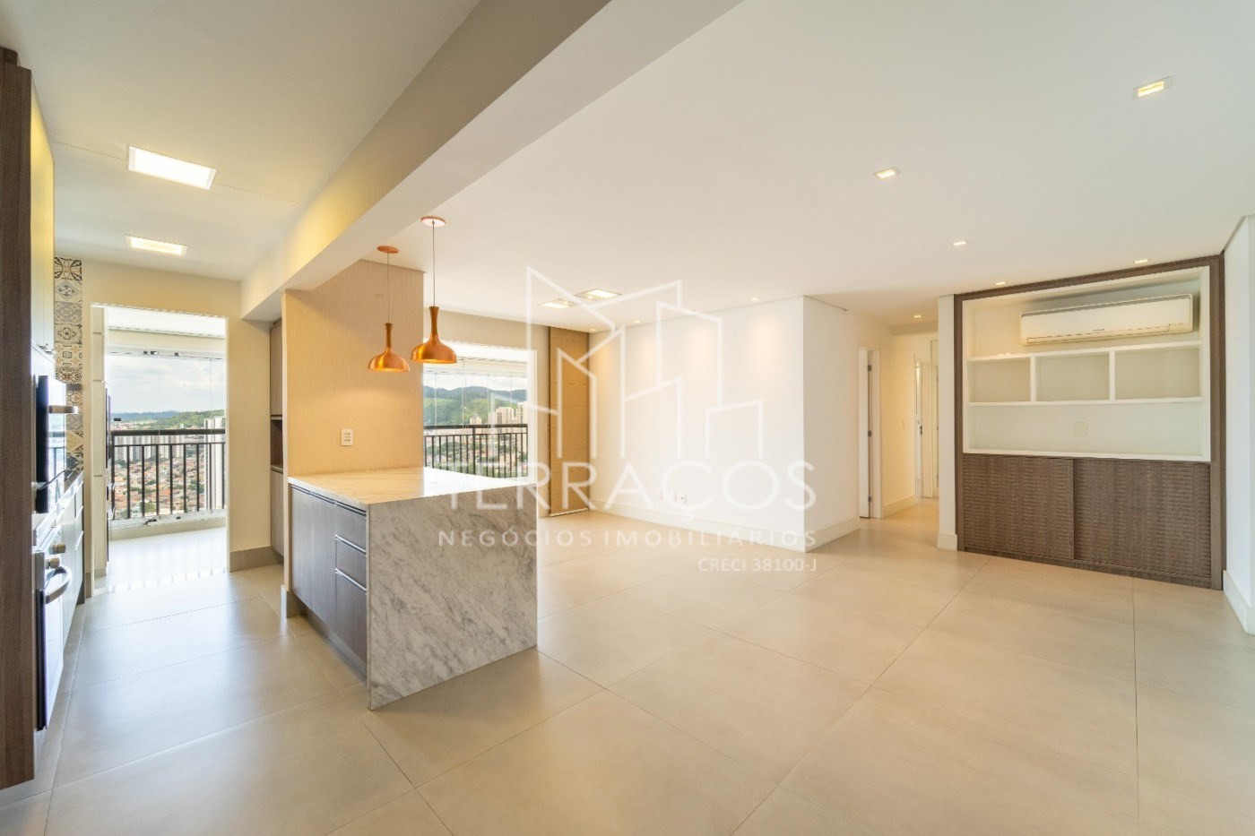 Fachada e entrada — apartamento de 3 quartos 128m² venda em Anhangabaú, Jundiaí SP R$ 1.640.000