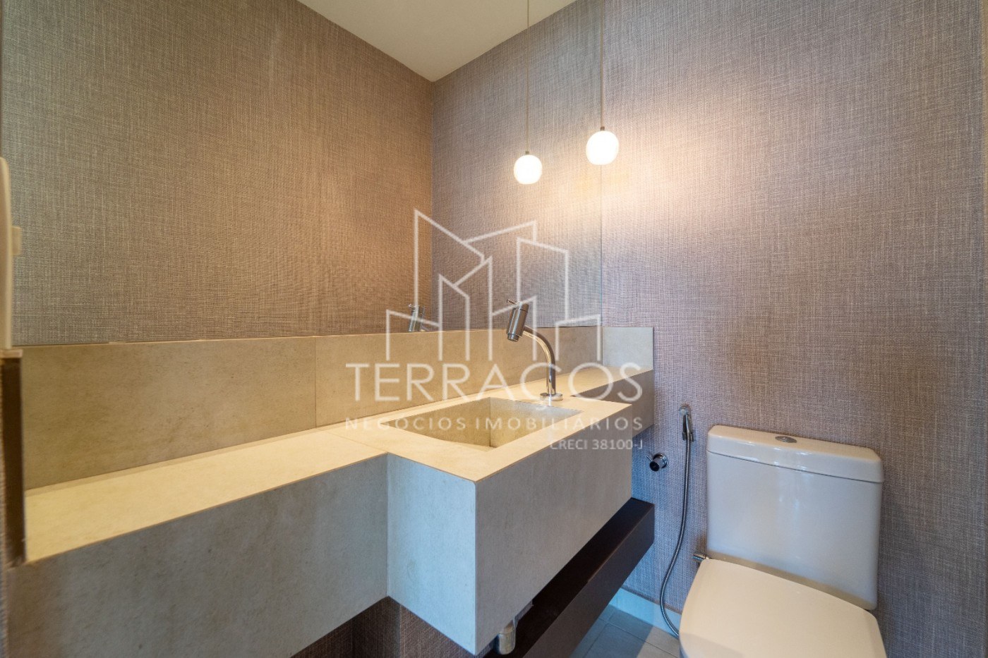 Banheiro — apartamento de 3 quartos 128m² venda em Anhangabaú, Jundiaí SP R$ 1.600.000