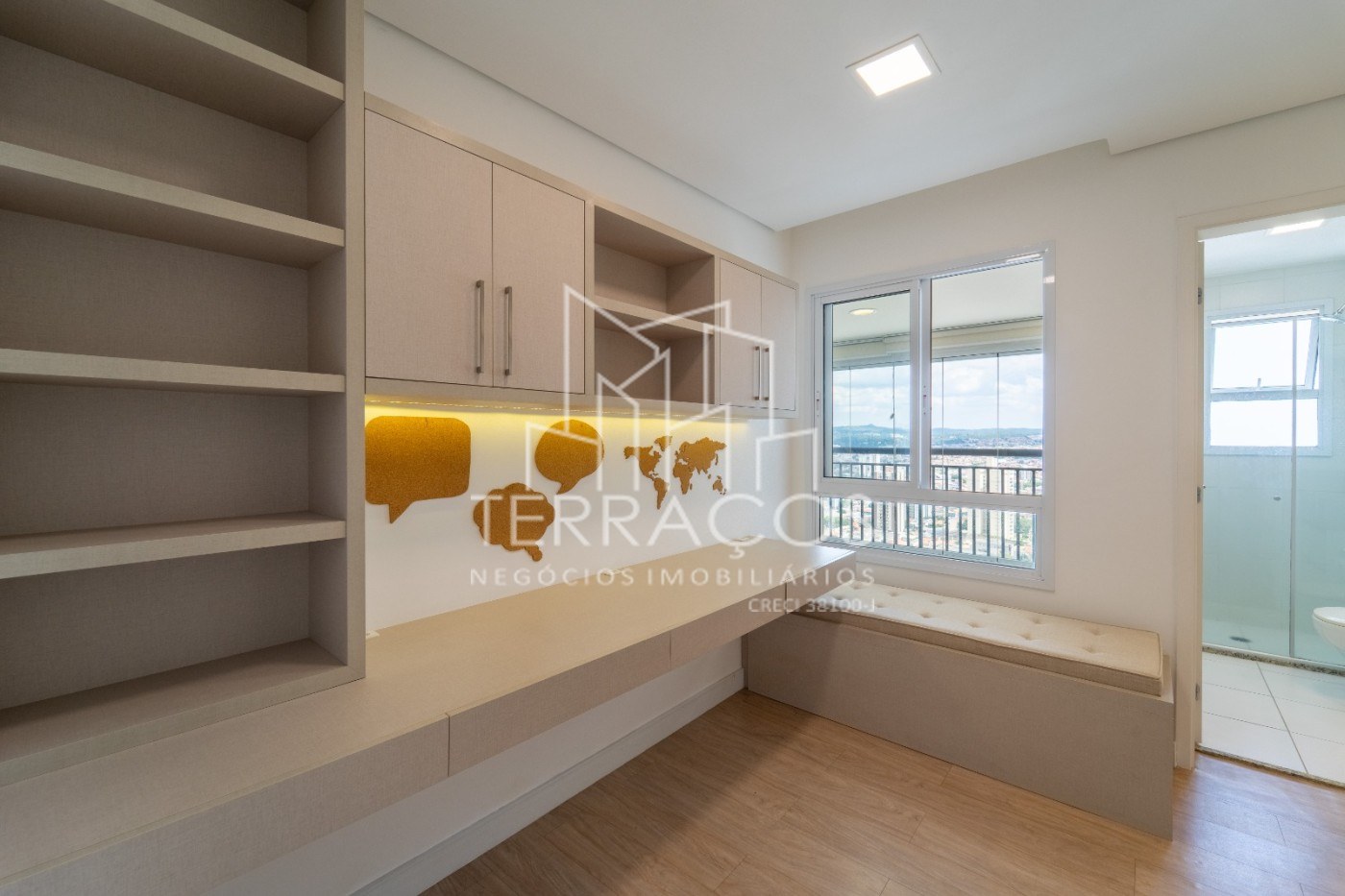 Varanda — apartamento de 3 quartos 128m² venda em Anhangabaú, Jundiaí SP R$ 1.600.000