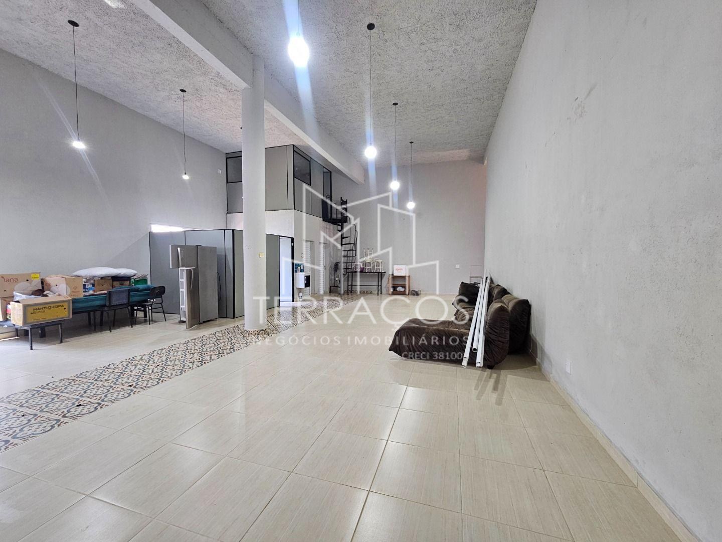 Sala de estar — escritório comercial 250m² locação em Chácara Malota, Jundiaí SP R$ 4.500